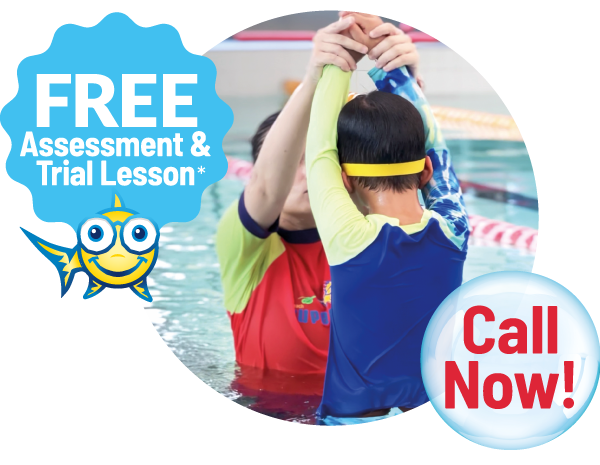 Superfish-Free-Trial-Lesson Free Assessment and Free Trial Lesson for all children over 3 years at Superfish Swim Schools